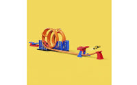 DIY Track Set Easy to Assemble Pull Pull-Back Vehicle Track Set Multi Mode for Children