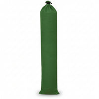 Stitched Seams Canvas Sandbag Tube Tear-Resistant Reusable Flood Protection Sandbag Thickened Water Barrier Sand Tube Tie-Strap System