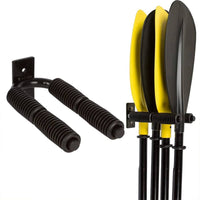 Wall-Attached Paddle Rack High Load Capacity Paddleboard Rack Saving Canoe Storage Hook for Kayakers