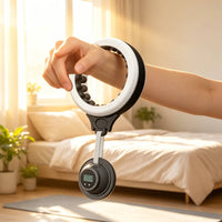 Forearm Exerciser Compact Wrist Hoop with Massage Balls Beginner Friendly Fitness Equipment for Home Workouts