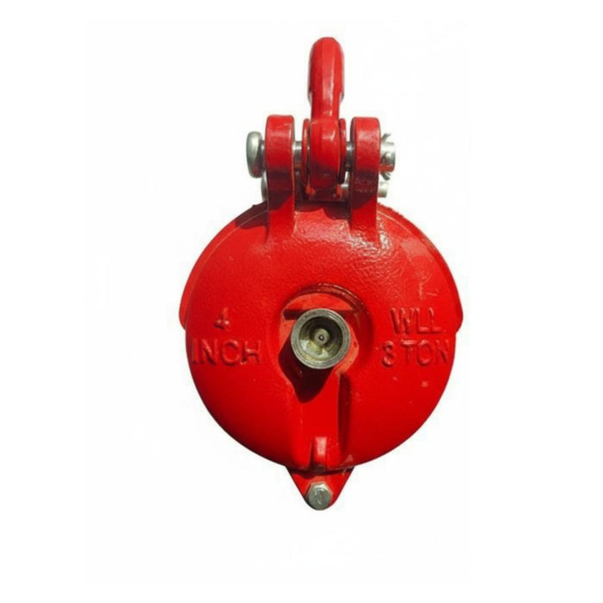 Anti-Drop Latch Heavy Duty Lifting Pulley High Load Capacity Swivel Lifting Pulley Long-Lasting Steel Construction Heavy Duty Snatch Block 360 Degree Rotation for Industrial Workers, Warehouse Personnel, Marine Applications, Warehouses, Workshops
