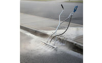 Wheeled Undercarriage Cleaner Quick Connect Pressure Washer Undercar Cleaner 360-Degree Movement Pressure Washer Water Broom for Homeowners, Patios
