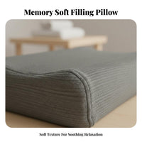 High Elasticity Slow Rebound Memory Pillow Breathable Massage Table Pillow Washable Cover for Masseuses, Adults, Beauty Salon, Bedroom, Home