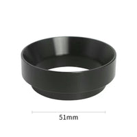 Long-Lasting Portafilter Dosing Funnel with Base Rust-Resistant Coffee Dosing Collar with Adhesive Connection Tapered Portafilter Funnel with Adhesive Connection Smooth for Baristas