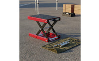 Motorcycle Lift Jack Metal Motorcycle Lift Table Easy to Clean Scissor Jack Surface for Mechanics