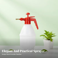 Manual Pump Dispenser Adjustable Spray Head Air-Powered Watering Can 1.5L Water Mister Ergonomic Handle Gardening Tool