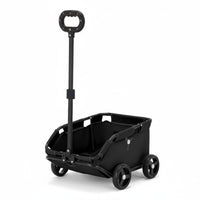 Foldable Pet Carriage Lightweight Pet Carriage with Basket Portable Strolling Cart for Cats, Travel