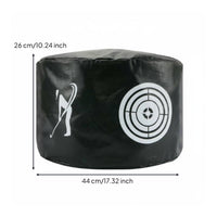 Strike Practice Bag Golfer Silhouette Golf Swing Practice Bag Textile Sports Gear