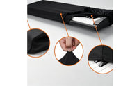 Piano Keyboard Dust Cover Stretchy Electronic Keyboard Cover with Drawstring Elastic Snug-Fit for Keyboardists, Home Studio