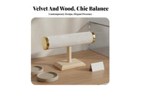 Necklace Display Rack Space-Saving Design Jewelry Display Bar Jewelry Display Jewelry Display Bar Jewelry Stand Easy Assembly