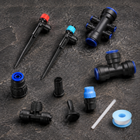 Drip Irrigation System, Automatic Garden Irrigation 15+60m Hose, Plant Waterer for Greenhouse, Easy Installation