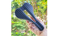 Comfortable 3D Printed Carbon Fiber Saddle Ergonomic Ultralight Road Bike Saddle for Mountain Biking, Racing