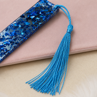 Creative Crystal Rectangle Bookmark DIY Kit with Tassel