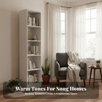 Tall shelving versatile unit with Doors Freestanding Design Floor-Standing Shelving versatile unit with Doors particle-resistantresistant Cabinets Book Cabinet for Students, Living Room, Study