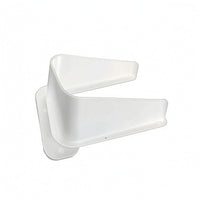 Access Control Cover U-Shaped Entry Chime Guard with Hood Access Control Guard Wall-Mount Entry Chime Cover Frosted for Gate