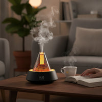 Volcano Humidifier Electric Appliance Romantic for Nightstand
