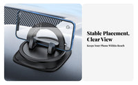 Stable Grip Car Dashboard Ph Single Holder Washable & Reusable Dashboard Ph Single Holder Heat & Cold Resistant for Commuters, Travelers