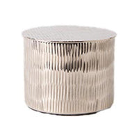 Lidded Jar Ornamental Container Glossy for Coffee Table