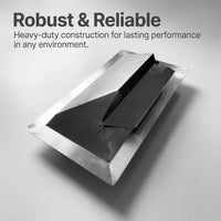 Drain Cover for Outdoor Drainage, Heavy Duty PP 450*750mm - Gate, Garden Patios Driveways, UK Standard Drainage Systems, Weather Resistant