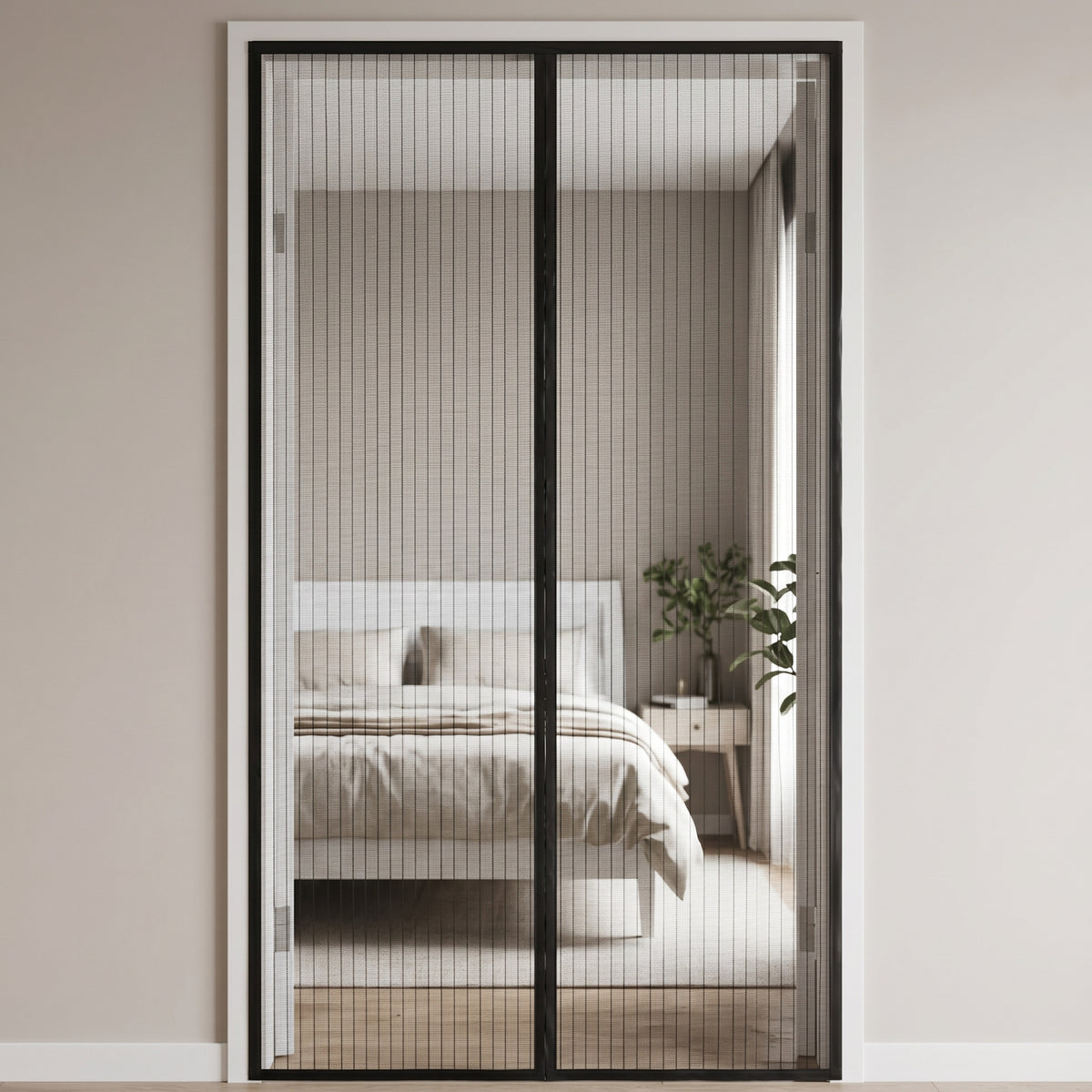 Mesh Screen Door   Screen Door Hands for Renters, Patio, Balcony