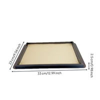 Tabletop serving Tray Versatile Tray with Handles Minimalist for Vanity, Living Room, Bedroom