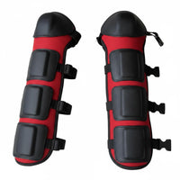 Power Tool Leg Guard Thickened Trimmer Leg Guard Extended Coverage Vegetation Trimming Shin Guards for Landscapers, Landscaping