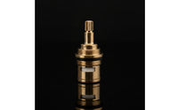 Faucet Valve Cartridge Splined Ceramic Disc Cartridge Hardware Good Sealing Easy to Install for DIYers, Bathroom, Kitchen