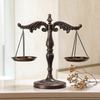 Vintage Scale Ornament Tabletop Iron Balance Scale Classic for Entryway Table