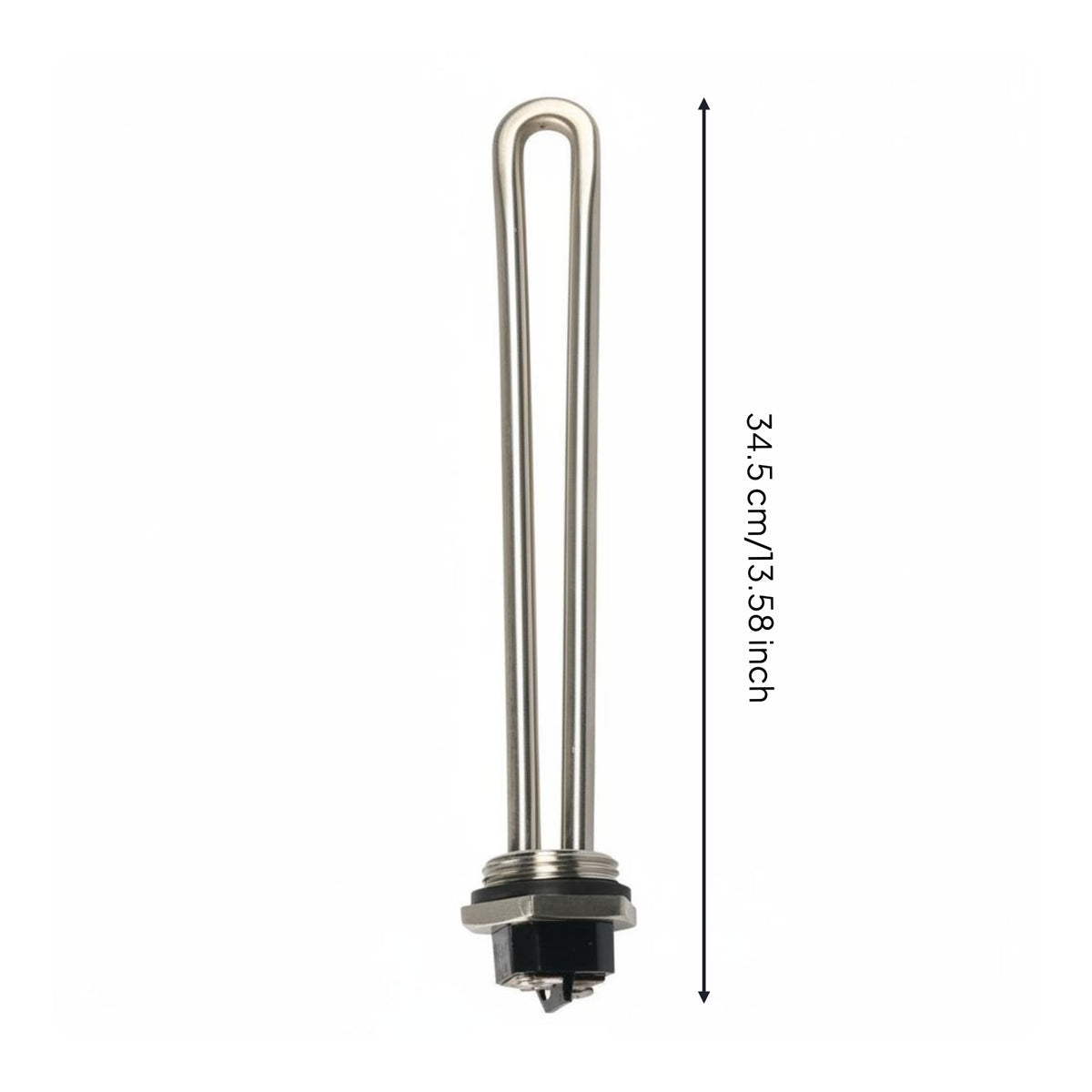 6 Pieces Easy Installation Recreational Vehicle Water Heater Thermostat Kit Stainless Steel Thermostat Switch 1440W 120V for Repair Shops