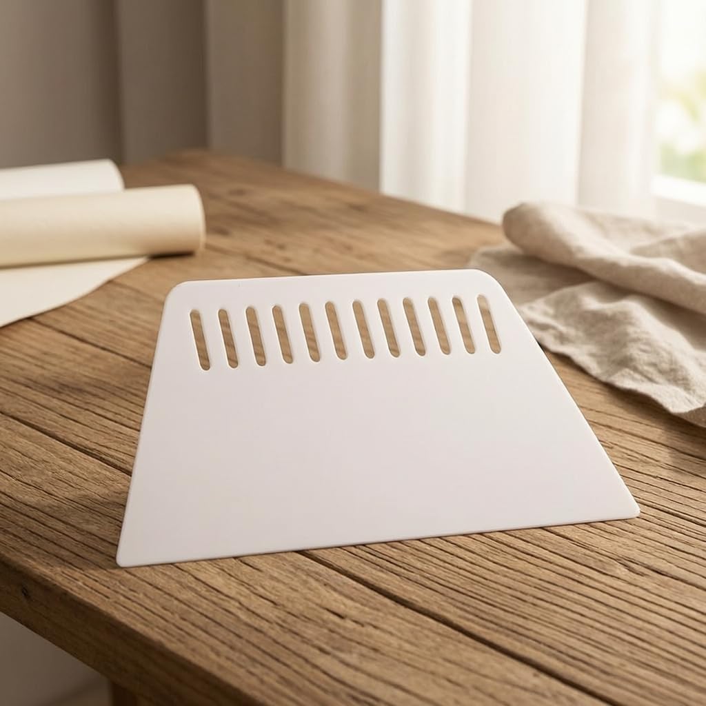 Thickened White Wallpaper Scraper Tool for Wall Covering Installation