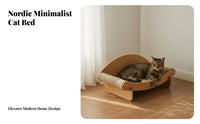 Cat Scratcher Lounge Versatile Function Sisal Cat Scratcher Lounge Pet Furniture Natural Materials Long-Lasting