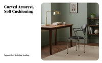 Nordic and design curved-around supportrest Chair Modern Design Seating Furniture Minimalist appearance supportrestchair mid-centuryera Inspired for Office Workers, Residents, Dining Room, Restaurant, perusing reading corner, Lounge Area