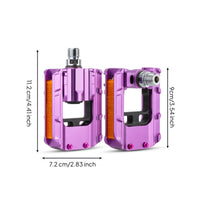 2 Pieces Folding Bike Pedals Long-Lasting Construction Folding Cycle Pedal