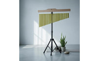 Gold-Colored 36-Tone Wind Chime Adjustable Tripod Wind Chime Floor Standing