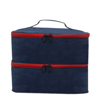 Nail Polish Bag with Handle Portable Nail Bag with Handle Organizer Case Compact Padded for Manicurists, Travel
