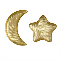 2 Pieces Moon Star Tray Shallow Profile Table Decor Easy to Clean for Display