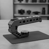 Camera Top Handle Multi-Functional Metal Camera Carry Handle Multiple Mounting Points Aluminum Alloy Frame for Handheld