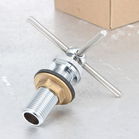 Countertop Cup Rinser Elevated Water Stream Kitchen Sink Cup Rinser Knurled
