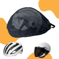 Waterproof-Lined Motorcycle Helmet Bag Long-Lasting Helmet Storage Bag Lightweight Shielded for Commuters