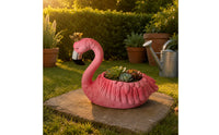 Resin Flamingo Pot Outdoor Decoration Garden Decor for Yard