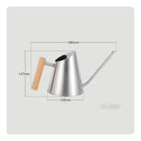 Conical Watering Can Open Top Stainless Steel Watering Can Garden Tool