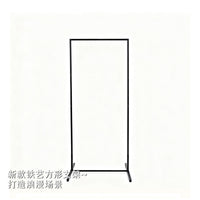 婚庆道具指示牌活动方形展架方形拱门铁艺架子迎宾牌铁架黑色方框