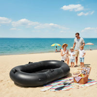 Inflatable Kayak, Thickened PVC Dinghy, Fishing Boat, Water Raft, Durable