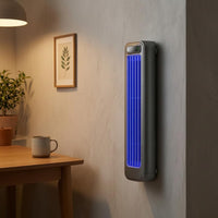 Rectangular Wall Fan Slim Vertical Grille Fan Multiple Speed Settings