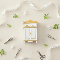 Miniature Footwear Storage Realistic Detail 1:12 Scale Dollhouse Cabinet Functional Opening Doors Model Building Supply for Hobbyists