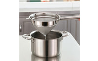 Conical Mesh Strainer Stainless Steel Conical Strainer Sieve Heavy Duty Kitchen Tool Sturdy for Chefs, Home Cooking