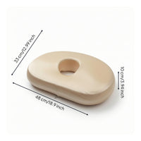 Massage Pillow with Face Opening Cushioned Prone Massage Cushion Supportive