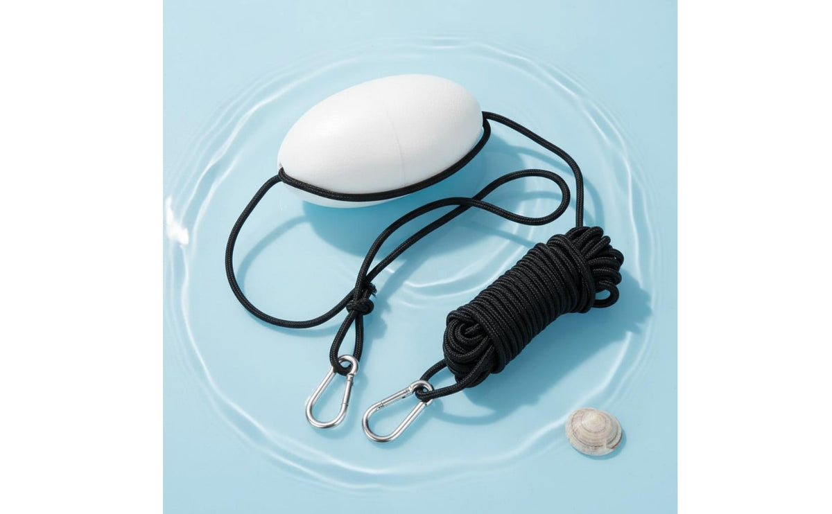 Kayak Anchor Buoyant Marker Line Seaworthy-Grade Anchor Buoy Rope Kit Buoyant Tow Line Saltwater Resistant Boating Equipment
