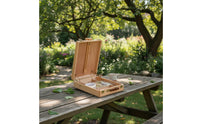Tabletop Art Easel Portable Tabletop Easel with Storage Folding for Artists, Students, Studio