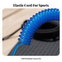 Stand-up Paddleboard Ankle Leash High Elasticity Coiled Stand-up Paddleboard Leash Paddleboard Leg Rope Long-Lasting Poly